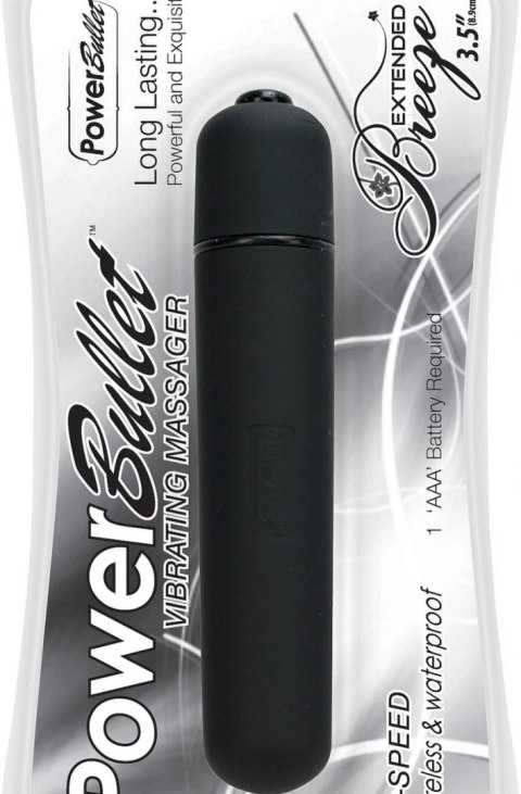 PowerBullet Extended Breeze Black - kompaktowy model 3-biegowy, wodoodporny