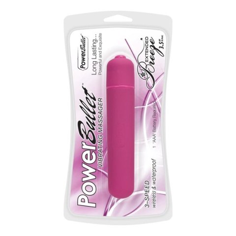 PowerBullet Extended Breeze Fuchsia - model o dużej mocy, 3 tryby, 8.9 cm