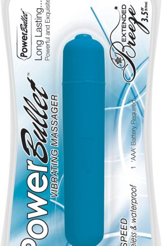PowerBullet Extended Breeze Teal - kompaktowy model, 3 prędkości, wodoodporny