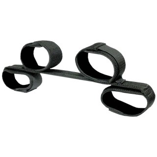 Sportsheets Bondage Bar 61 cm - drążek z opaskami neoprenowymi