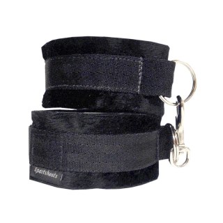 Sportsheets Soft Cuffs Black - miękkie kajdanki z wyściołką, czarne