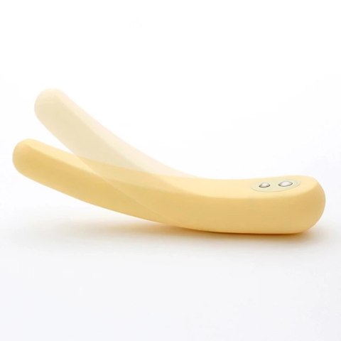 Tenga Iroha Mikazuki Yellow - elastyczny model silikonowy, 17,2 cm