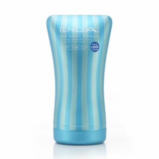 Tenga Soft Tube Cup Cool Edition - maszyna intymna z efektem chłodzenia