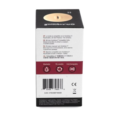 Autoblow 2 Plus XT Zapasowa Wkładka Ustna Rozmiar B 10-14 cm