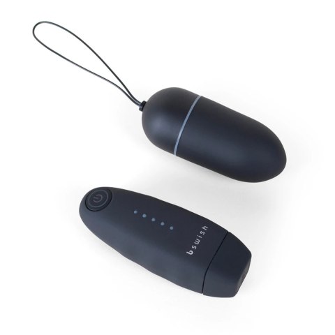 B Swish Bnaughty Classic Unleashed Black - jajko sterowane pilotem, 5 trybow