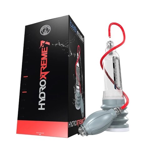 Bathmate Hydroxtreme7 Crystal Clear - zaawansowana pompa wodna + zestaw