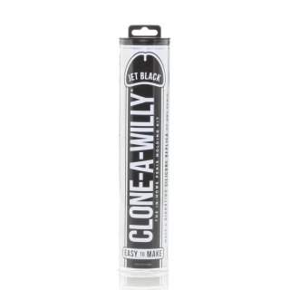 Clone-A-Willy Kit Black zestaw do tworzenia repliki z wibracją czarny