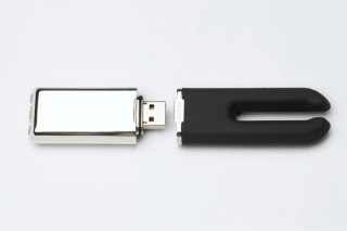 Crave Duet Black - dwugłowicowy stymulator wibracyjny USB, 11,6 cm