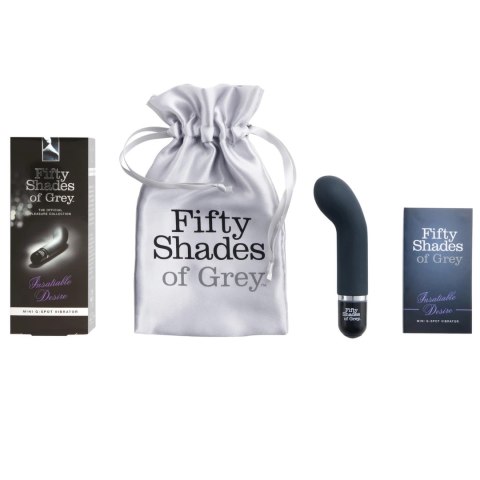 Fifty Shades of Grey Insatiable Desire - model kompaktowy, 10 trybow, silikon