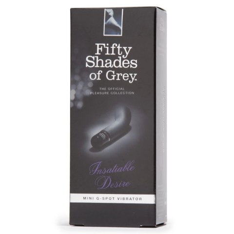 Fifty Shades of Grey Insatiable Desire - model kompaktowy, 10 trybow, silikon