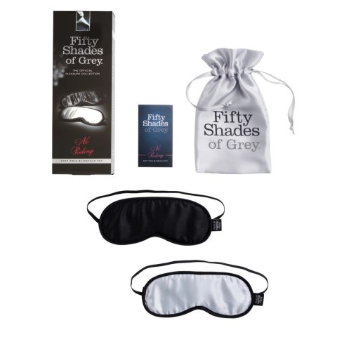 Fifty Shades of Grey No Peeking - satynowe maski na oczy 2 sztuki