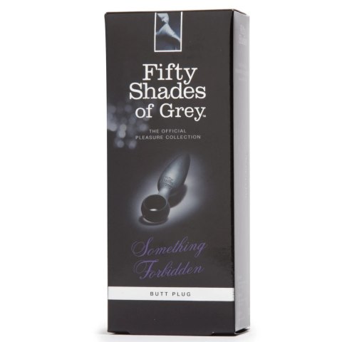 Fifty Shades of Grey Something Forbidden - silikonowy plug anatomiczny 10,8 cm