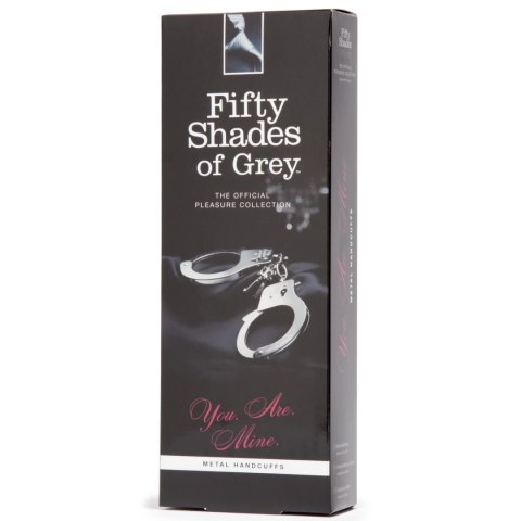 Fifty Shades of Grey You Are Mine kajdanki stalowe z zamkiem 26,7 cm