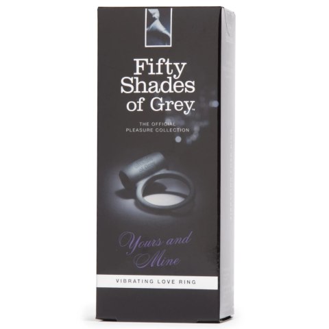 Fifty Shades of Grey Yours and Mine silikonowy pierścień wibrujący