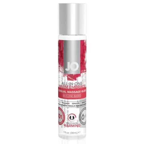 JO All-In-One Massage Gift Set - Zestaw do masażu z żelem i świecą