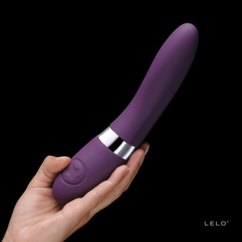 LELO Elise 2 Plum - silikonowy model wodoodporny, 8 trybow, 22 cm