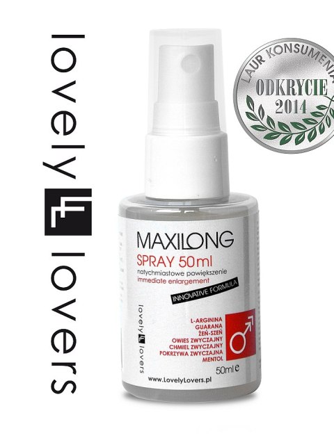 Lovely Lovers Maxilong Spray 50ml - płyn pielęgnujący z L-argininą