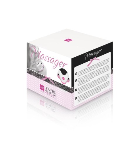 LoversPremium Massager masażer relaksacyjny LED 9x8,5 cm