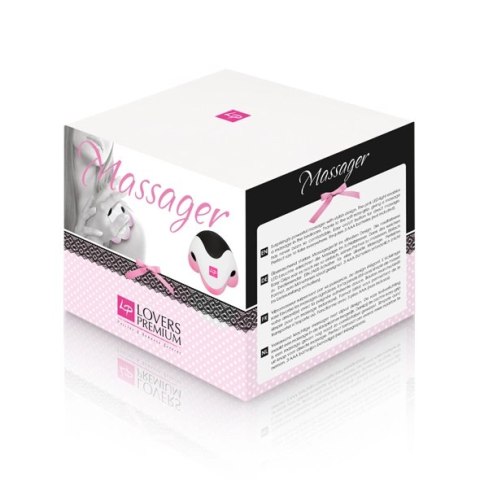 LoversPremium Massager masażer relaksacyjny LED 9x8,5 cm