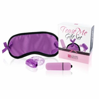 LoversPremium Tease Me Gift Set Purple - Zestaw do relaksu i masażu