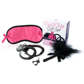 LoversPremium Tickle Me Gift Set Pink - Zestaw akcesoriow rożowy
