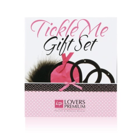 LoversPremium Tickle Me Gift Set Pink - Zestaw akcesoriow rożowy