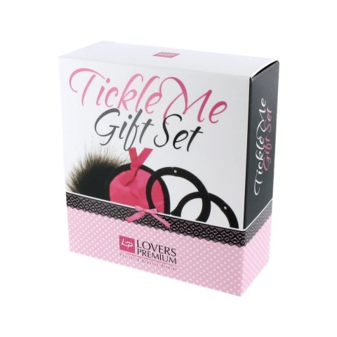 LoversPremium Tickle Me Gift Set Pink - Zestaw akcesoriow rożowy