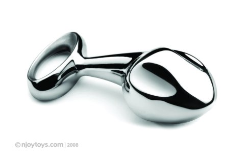 NJOY Pure Plug 2.0 stalowy duży model z uchwytem 8,9 cm