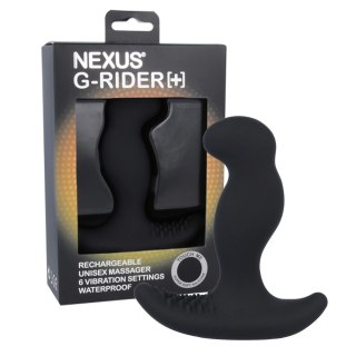 Nexus G-Rider+ Black masażer prostaty z 6 trybami wibracji USB