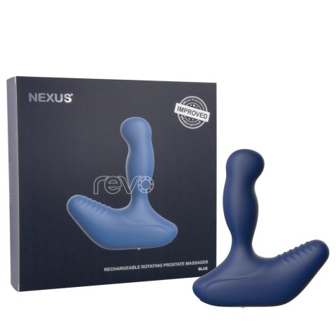 Nexus Revo Blue - masażer z rotacyjną głowką i 6 trybami pracy
