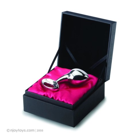 Njoy Pure Plug Large - duży model stalowy z ergonomicznym uchwytem 7 cm