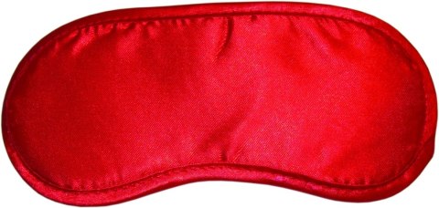 S&M Satin Blindfold Red - satynowa maska na oczy czerwona komfortowa
