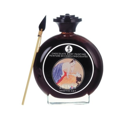 Shunga Bodypainting Chocolate - Jadalna farba do ciała 100 ml