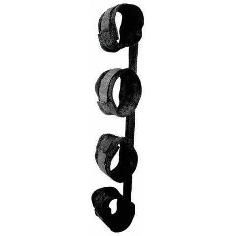 Sportsheets S&M Spread the Love Bar - zestaw pasow ograniczających ruch 38cm