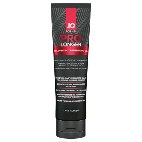 System JO Prolonger Gel 60ml - żel wydłużający czas działania, delikatny