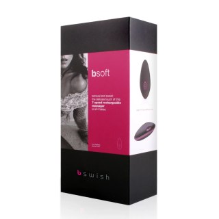 B Swish bSoft Masażer Premium - 7 trybow, wodoodporny, silikonowy