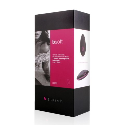 B Swish bSoft Masażer Premium - 7 trybow, wodoodporny, silikonowy
