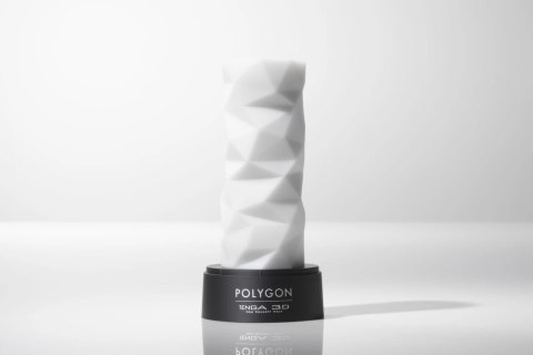 Tenga Sleeve 3D Polygon - model intymny z geometryczną strukturą 15,6 cm
