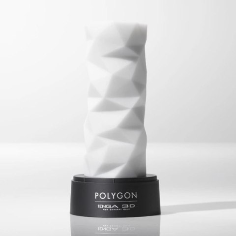 Tenga Sleeve 3D Polygon - model intymny z geometryczną strukturą 15,6 cm