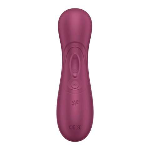 Satisfyer Pro 2 Generation 3 Czerwony - technologia Liquid Air, aplikacja