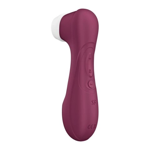Satisfyer Pro 2 Generation 3 Czerwony - technologia Liquid Air, aplikacja