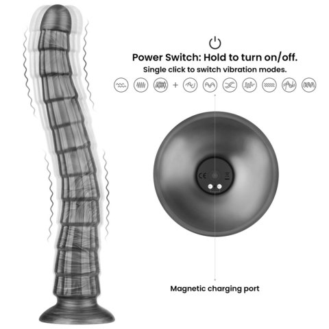 14.5" King Sized Vibrating Vibrax Slider