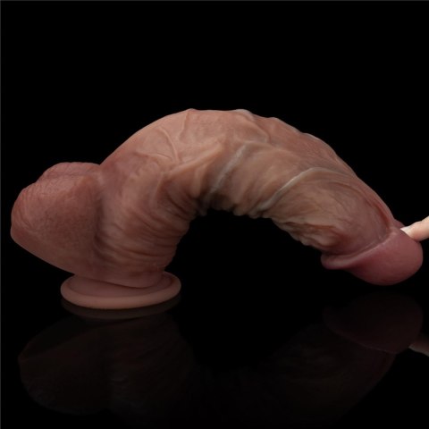 10.5'' Dual Layered Silicone Cock XXL