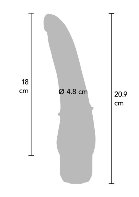 Classic Smooth Vibrator Black