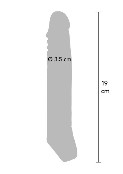 Extension Sleeve Large Transparent