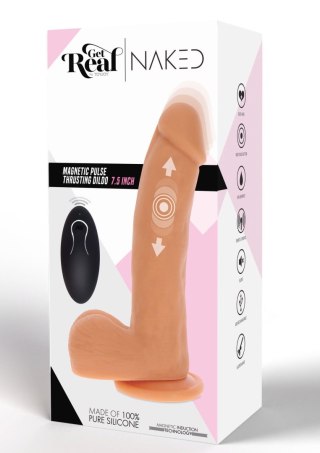 Magnetic Pulse Trusting Dildo Light skin tone
