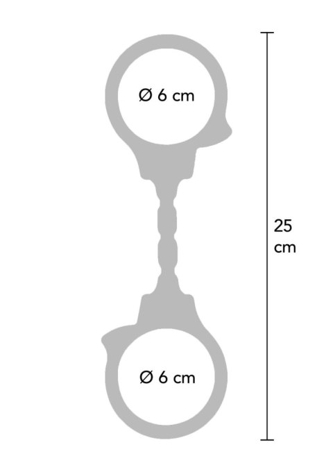 Stretchy Fun Cuffs Black