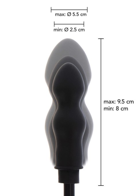 Inflatable Bulb Plug Starter Black