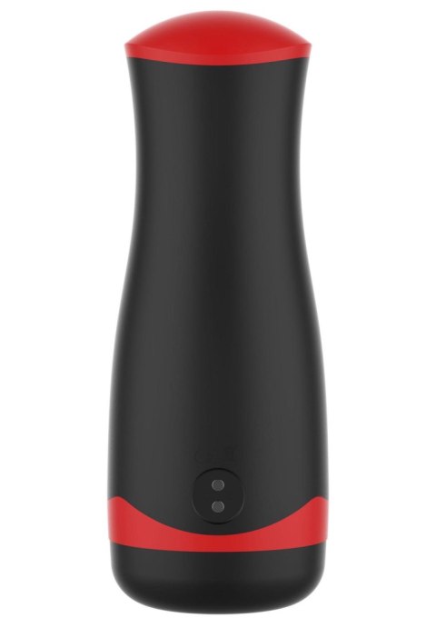 Masturbator Vibrating&Squeeze Black