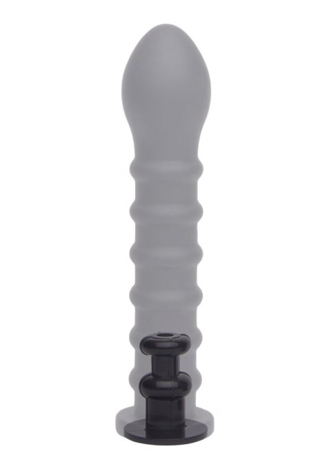 Ribbed Dong Easy-Lock 19 cm Black